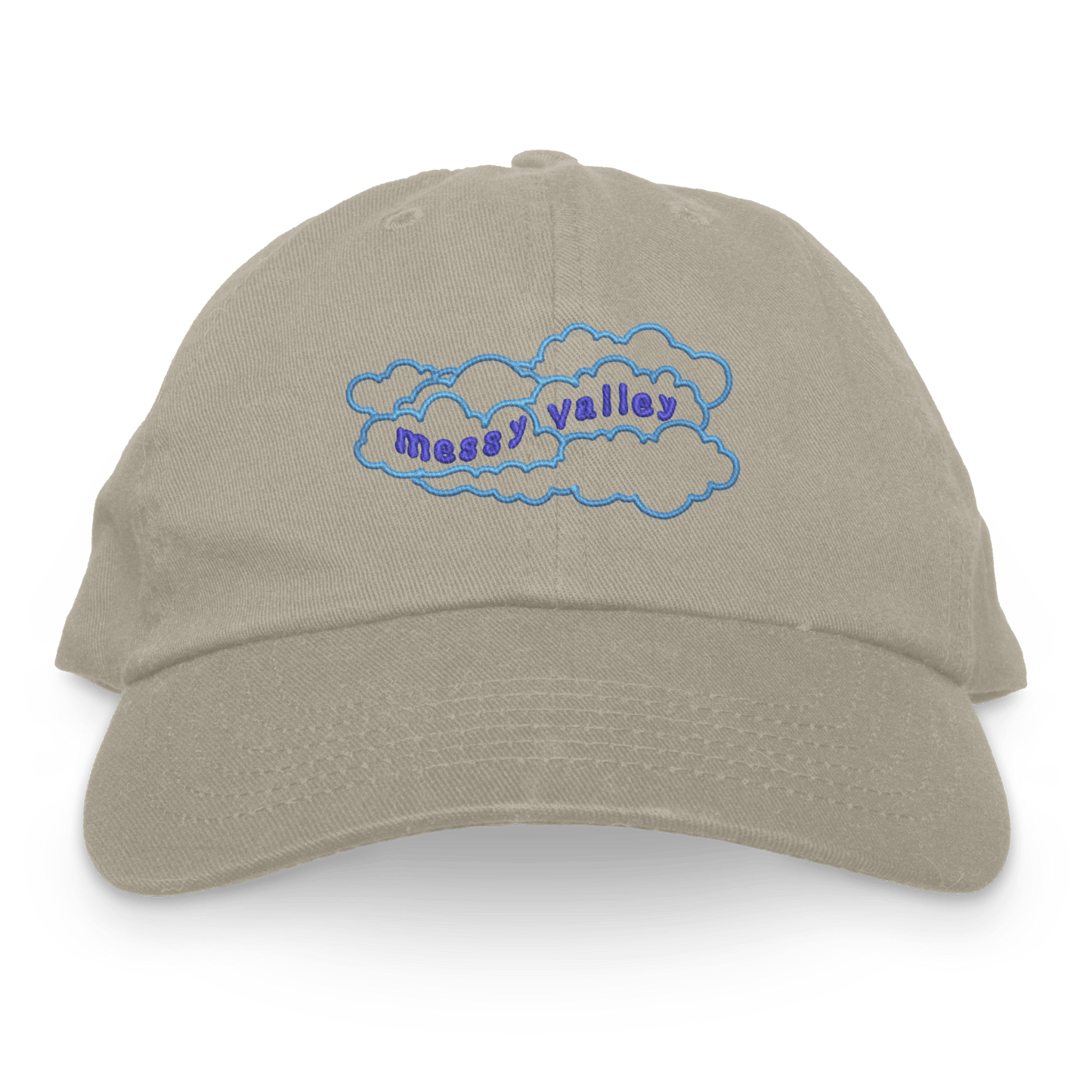 Embroidered Cloud Dad Hat