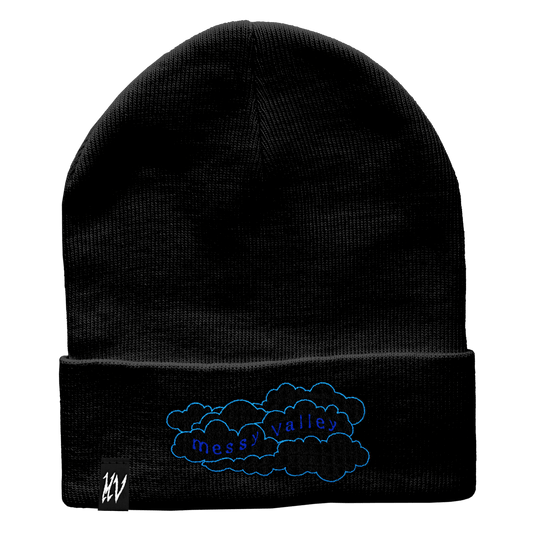Embroidered Cloud Beanie