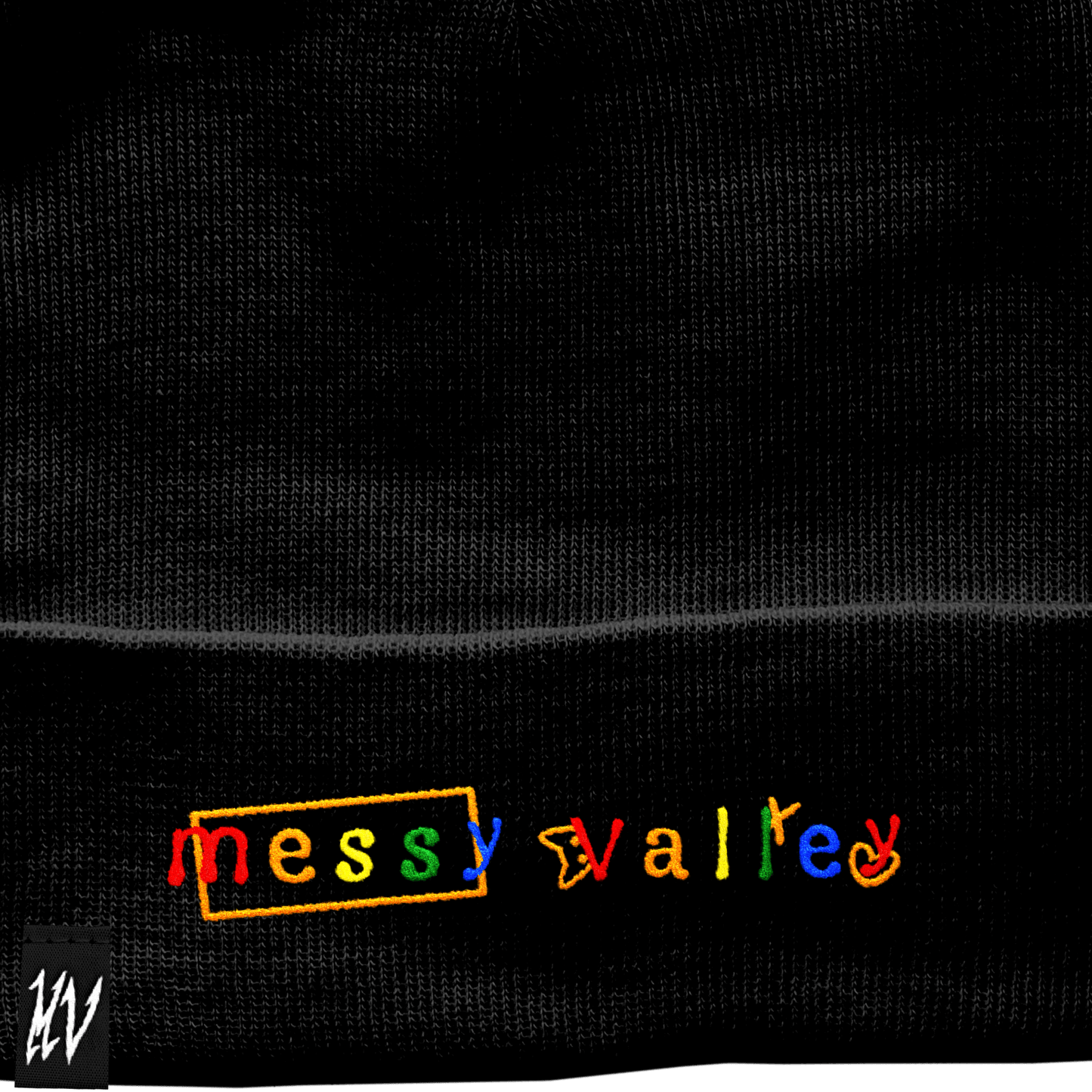 Canvas Embroidered Beanie