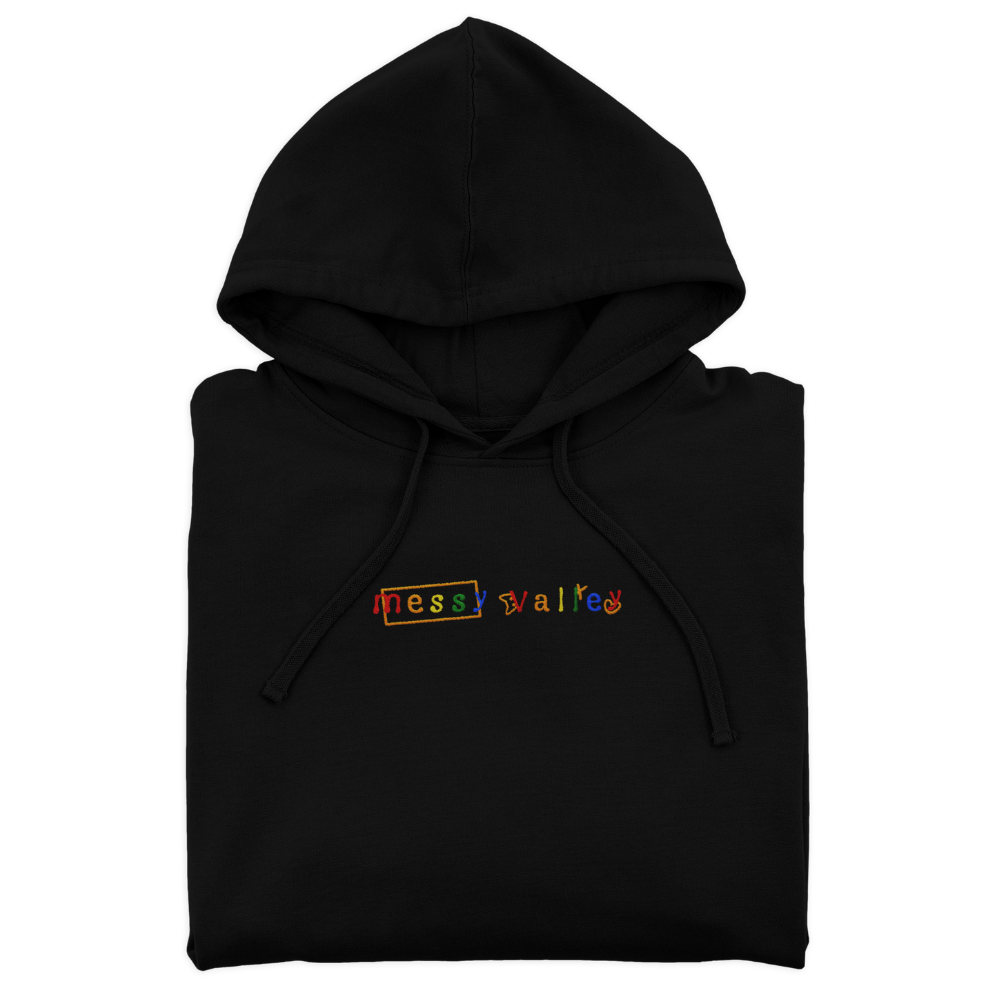 Canvas Embroidered Hoodie