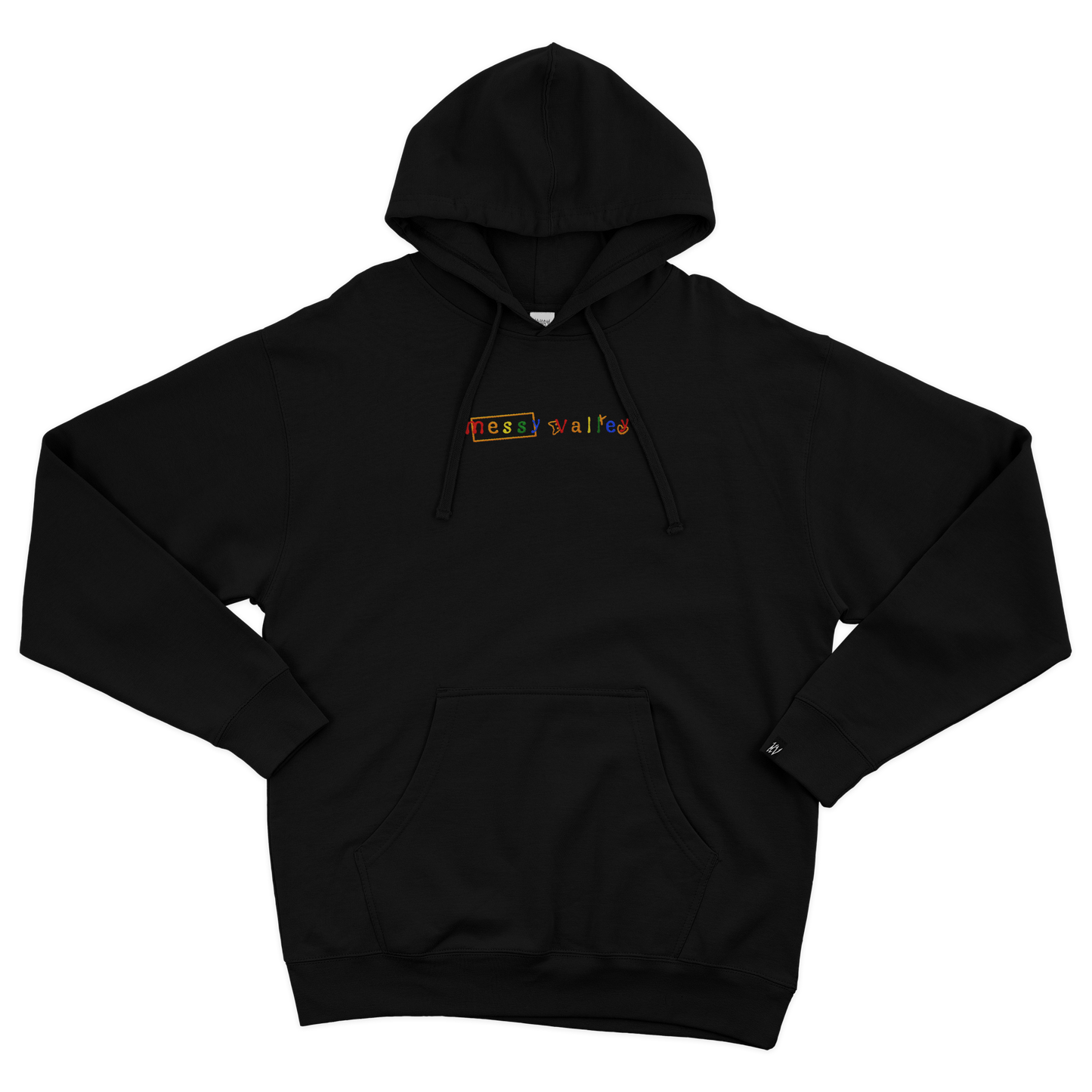 Canvas Embroidered Hoodie